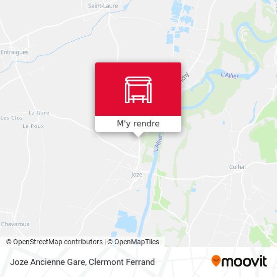 Joze Ancienne Gare plan