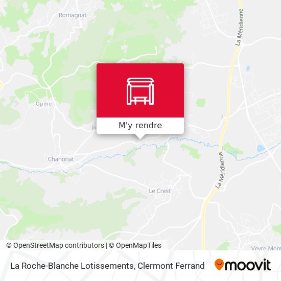 La Roche-Blanche Lotissements plan