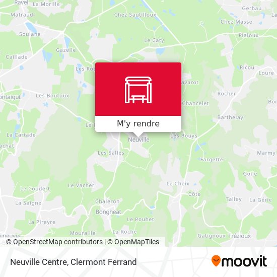Neuville Centre plan