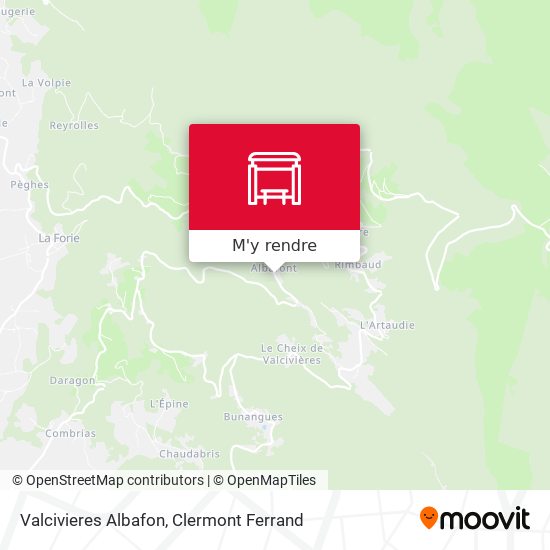Valcivieres Albafon plan