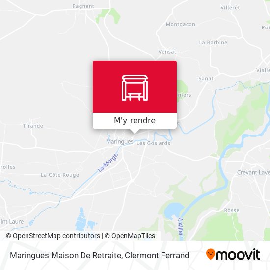 Maringues Maison De Retraite plan