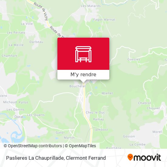 Paslieres La Chauprillade plan