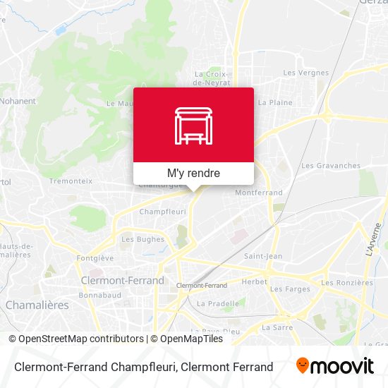 Clermont-Ferrand Champfleuri plan