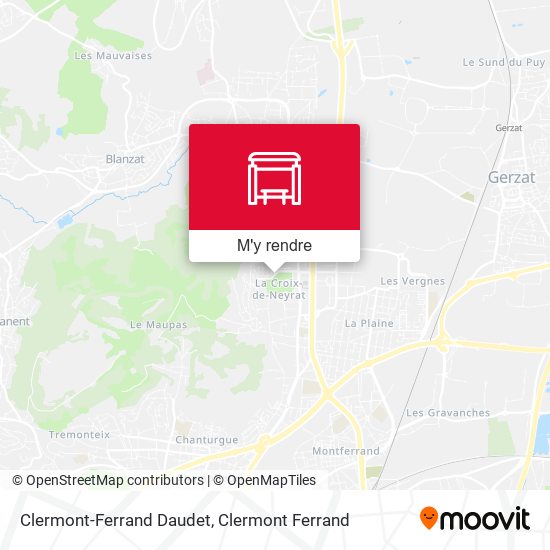 Clermont-Ferrand Daudet plan