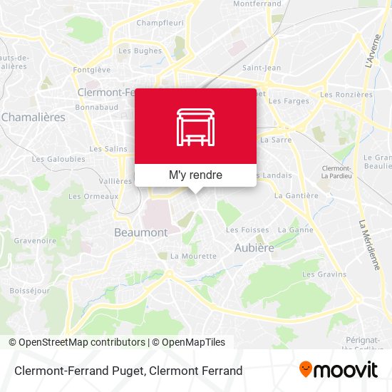 Clermont-Ferrand Puget plan