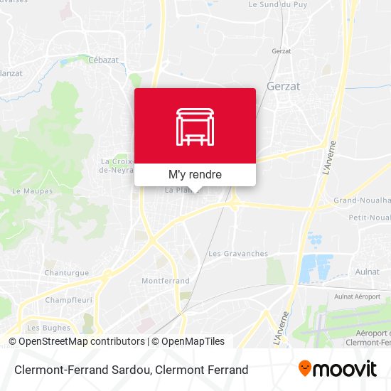Clermont-Ferrand Sardou plan