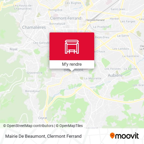 Mairie De Beaumont plan