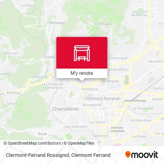 Clermont-Ferrand Rossignol plan