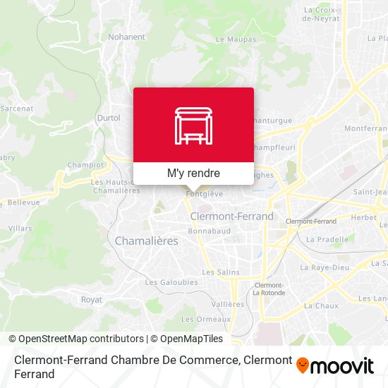 Clermont-Ferrand Chambre De Commerce plan