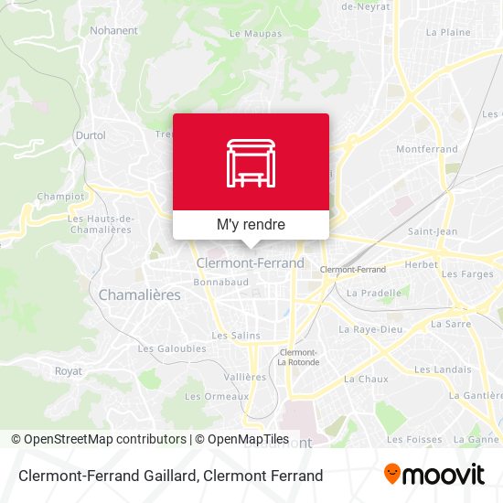 Clermont-Ferrand Gaillard plan