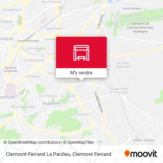 Clermont-Ferrand La Pardieu plan
