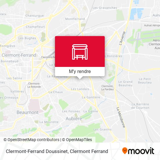 Clermont-Ferrand Doussinet plan