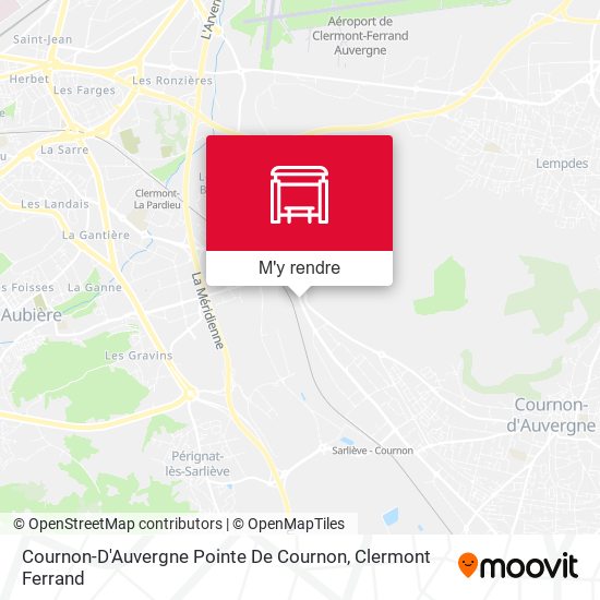 Cournon-D'Auvergne Pointe De Cournon plan