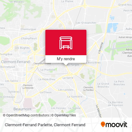 Clermont-Ferrand Parlette plan