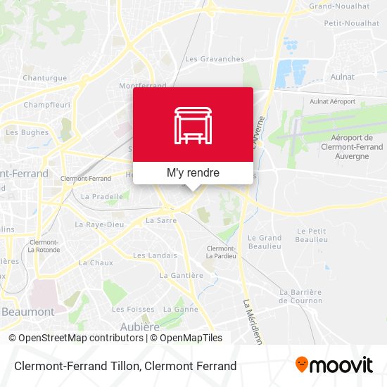 Clermont-Ferrand Tillon plan
