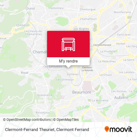 Clermont-Ferrand Theuriet plan