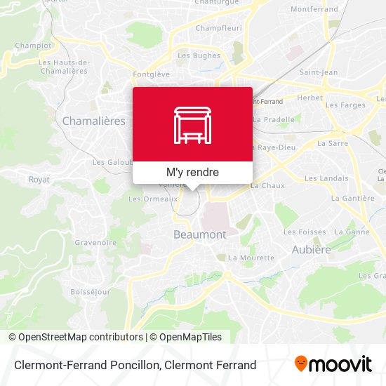 Clermont-Ferrand Poncillon plan