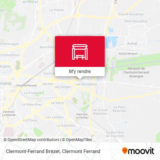 Clermont-Ferrand Brézet plan