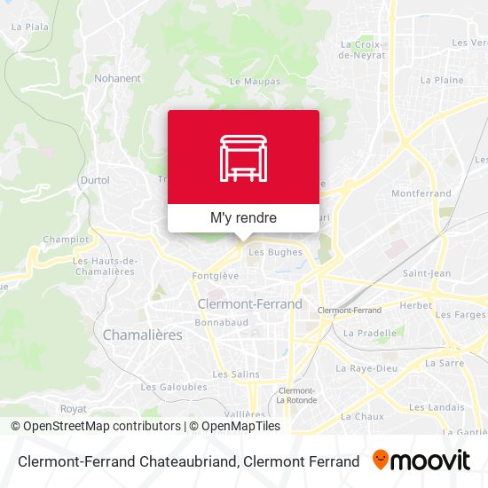 Clermont-Ferrand Chateaubriand plan