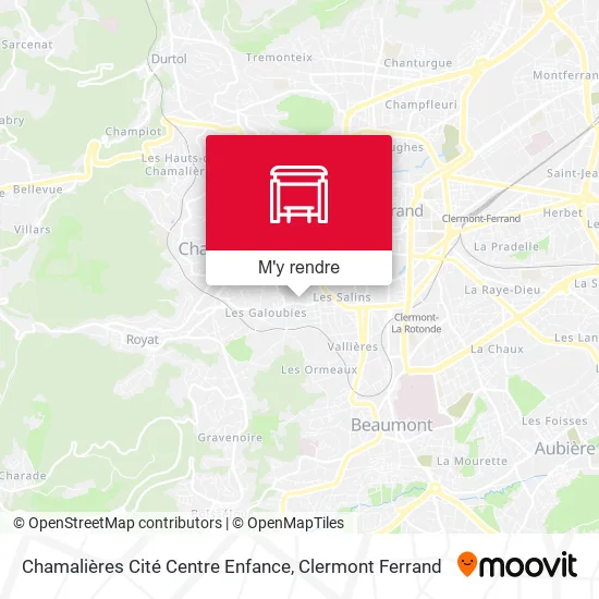 Chamalières Cité Centre Enfance plan