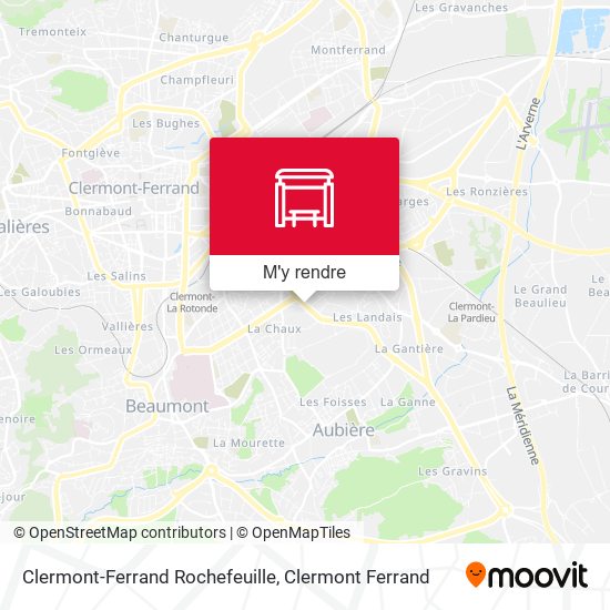Clermont-Ferrand Rochefeuille plan