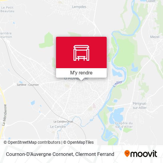 Cournon-D'Auvergne Cornonet plan