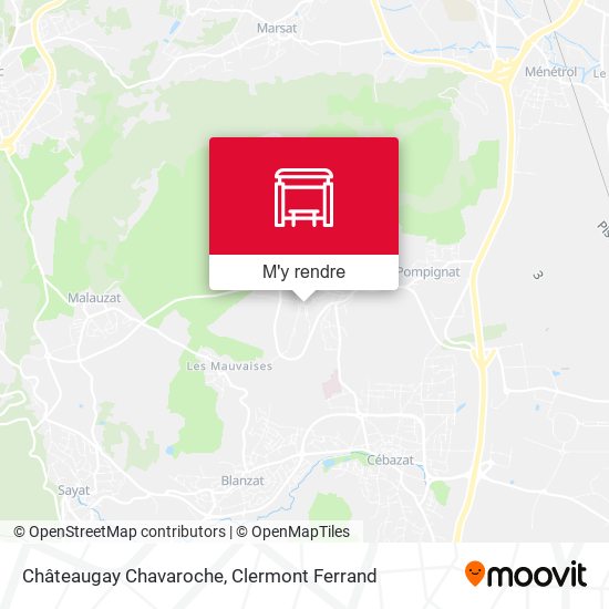 Châteaugay Chavaroche plan