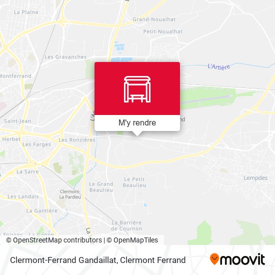 Clermont-Ferrand Gandaillat plan