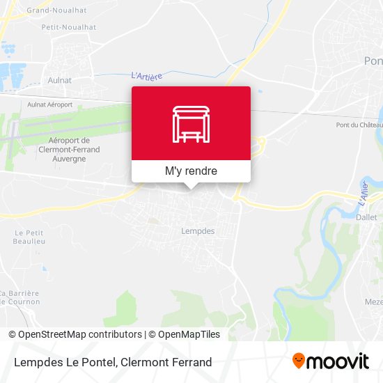 Lempdes Le Pontel plan