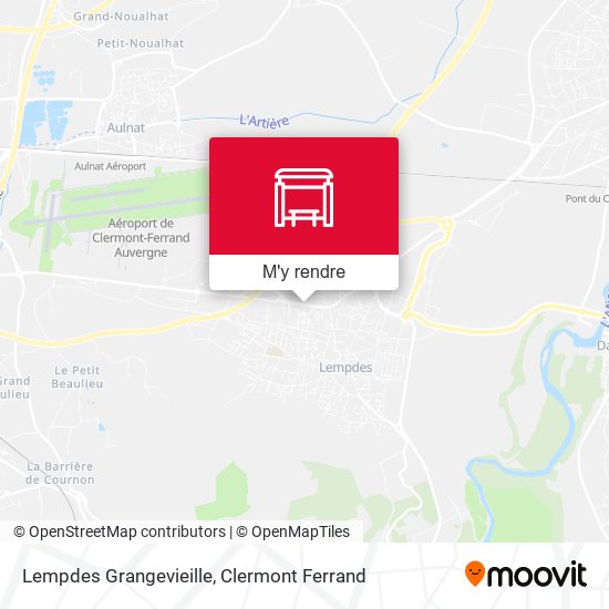 Lempdes Grangevieille plan