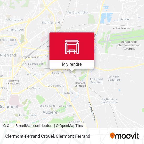Clermont-Ferrand Crouël plan