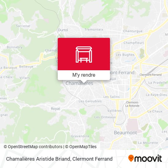 Chamalières Aristide Briand plan