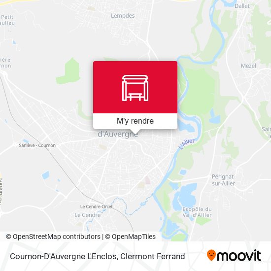 Cournon-D'Auvergne L'Enclos plan