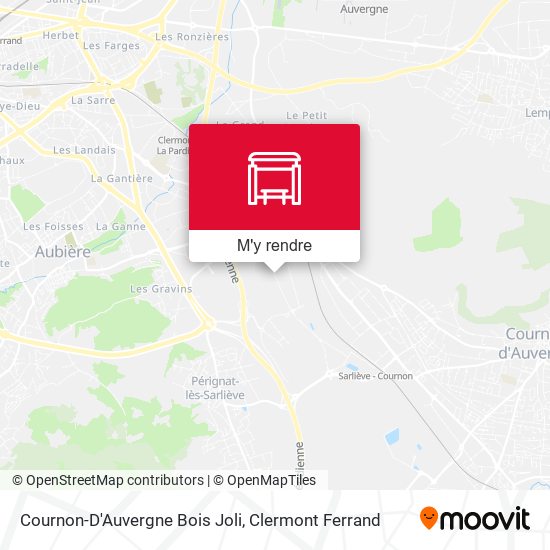 Cournon-D'Auvergne Bois Joli plan