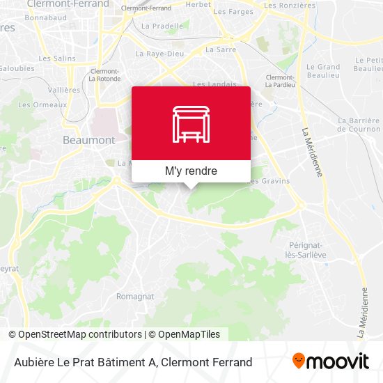 Aubière Le Prat Bâtiment A plan