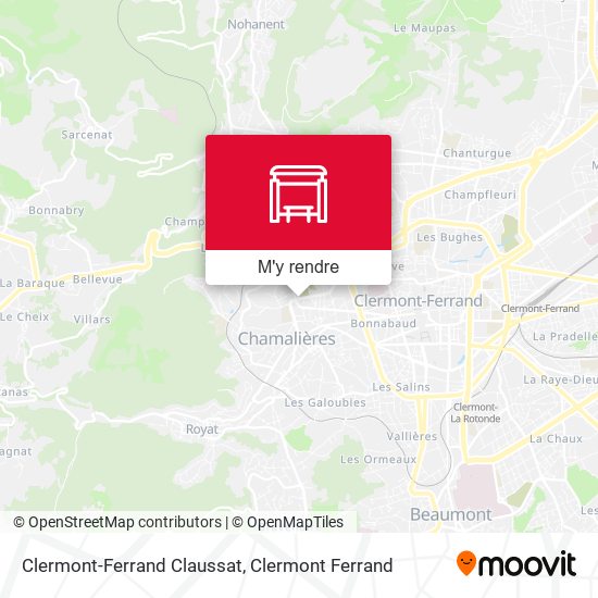 Clermont-Ferrand Claussat plan