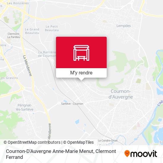 Cournon-D'Auvergne Anne-Marie Menut plan