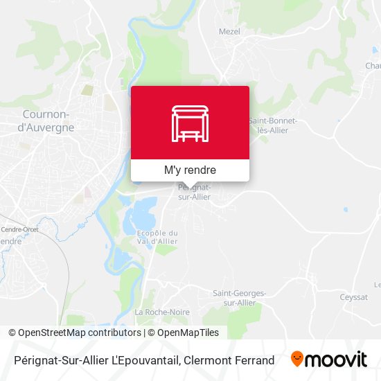 Pérignat-Sur-Allier L'Epouvantail plan