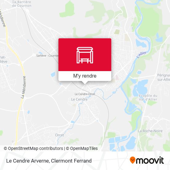 Le Cendre Arverne plan