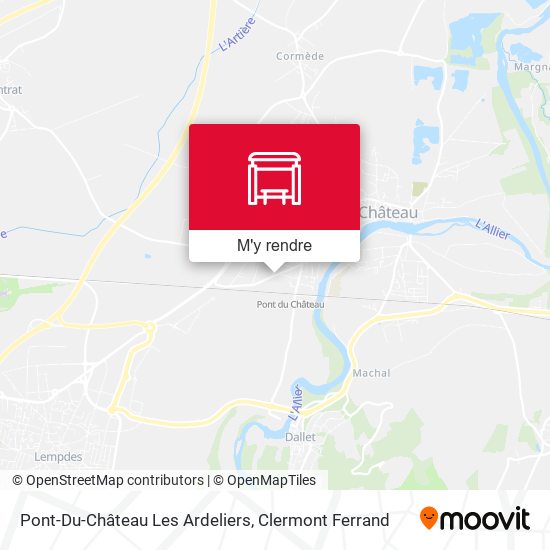Pont-Du-Château Les Ardeliers plan