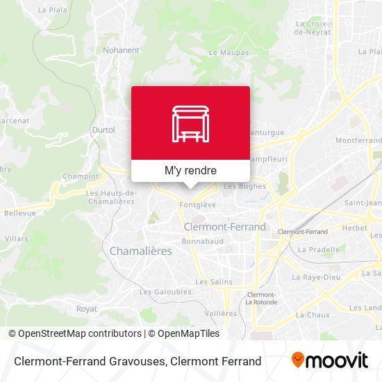 Clermont-Ferrand Gravouses plan