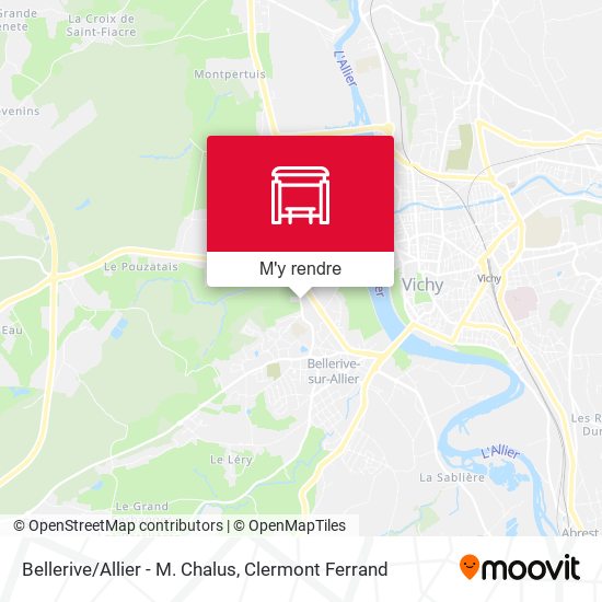 Bellerive/Allier - M. Chalus plan