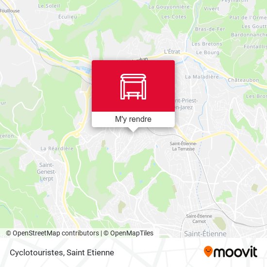 Cyclotouristes plan