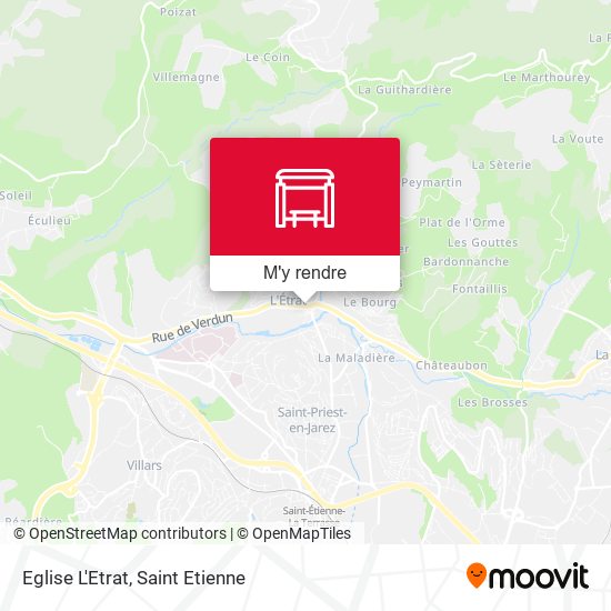 Eglise L'Etrat plan