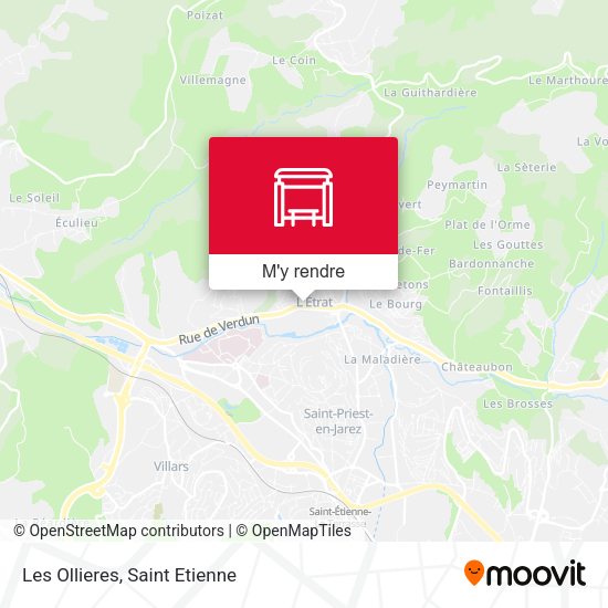 Les Ollieres plan