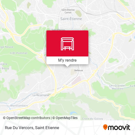 Rue Du Vercors plan