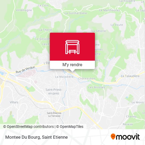 Montee Du Bourg plan