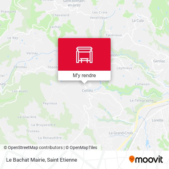 Le Bachat Mairie plan