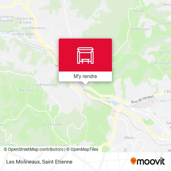 Les Molineaux plan