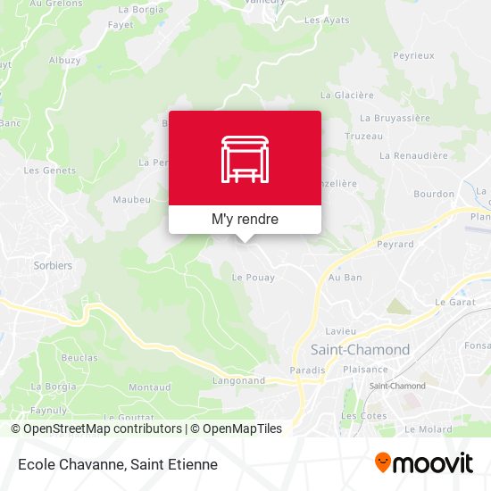 Ecole Chavanne plan